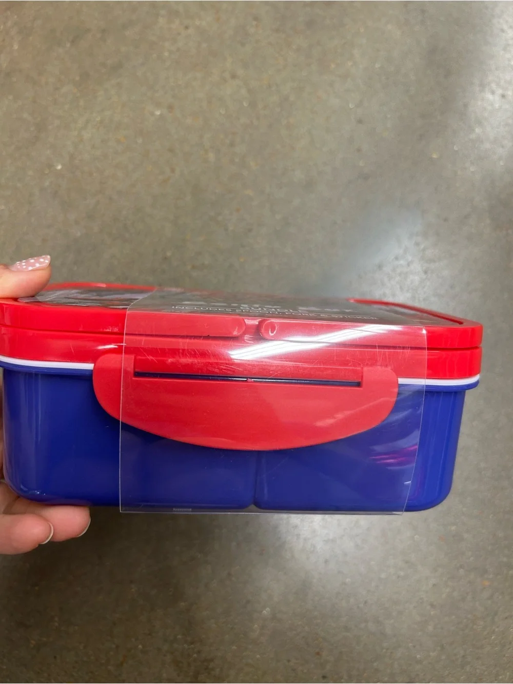 NWT Marvel Spider-Man Bento Box with Cutlery